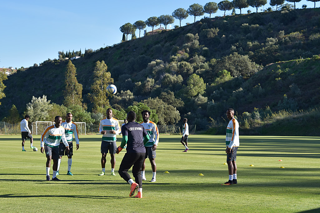 The Ivory Coast national football team chooses La Cala Resort for its latest winter pre-match meeting